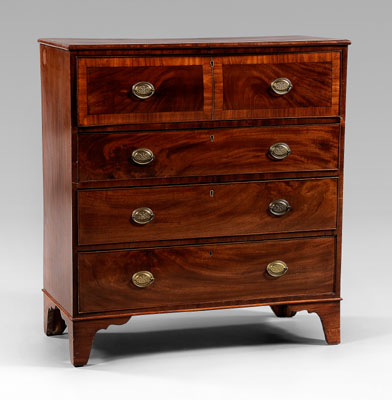Hepplewhite inlaid mahogany