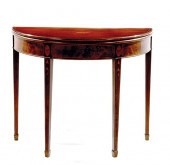 Hepplewhite inlaid mahogany de