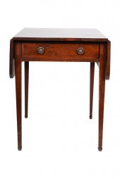 HEPPLEWHITE INLAID MAHOGANY PE