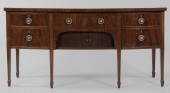 Hepplewhite Inlaid Mahogany Ta