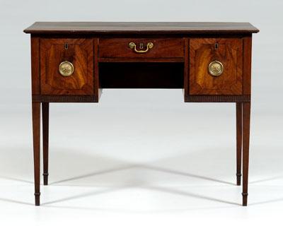 Hepplewhite inlaid writing desk,