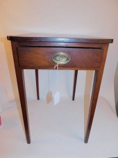 HEPPLEWHITE MAHOGANY 1 DRAWER