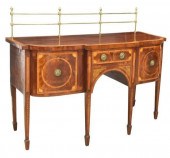 HEPPLEWHITE MAHOGANY BREAKFRON