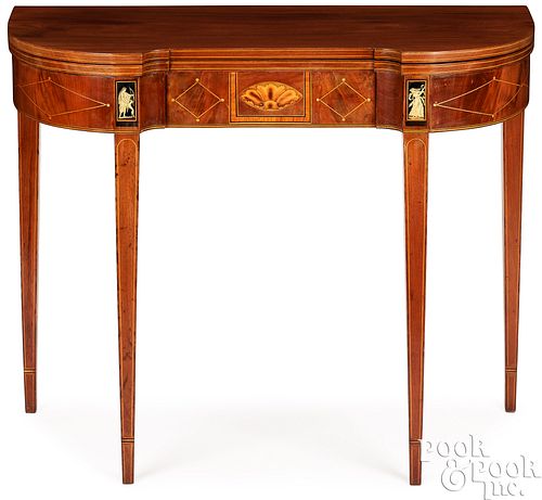 HEPPLEWHITE MAHOGANY GAMES