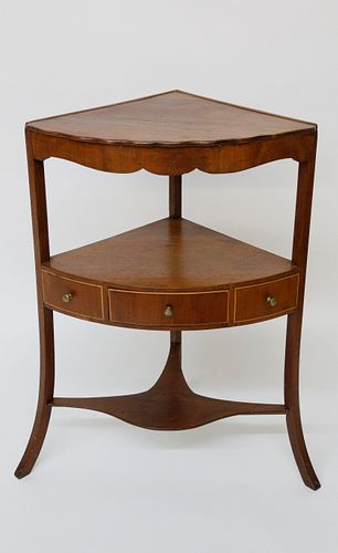 HEPPLEWHITE MAHOGANY INLAID