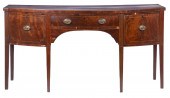 HEPPLEWHITE MAHOGANY SIDEBOARD