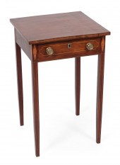 HEPPLEWHITE ONE-DRAWER STAND M