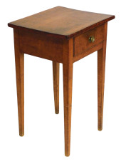 HEPPLEWHITE ONE DRAWER STAND,