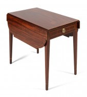 HEPPLEWHITE PEMBROKE TABLE NEW