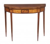 HEPPLEWHITE PERIOD CARD TABLE