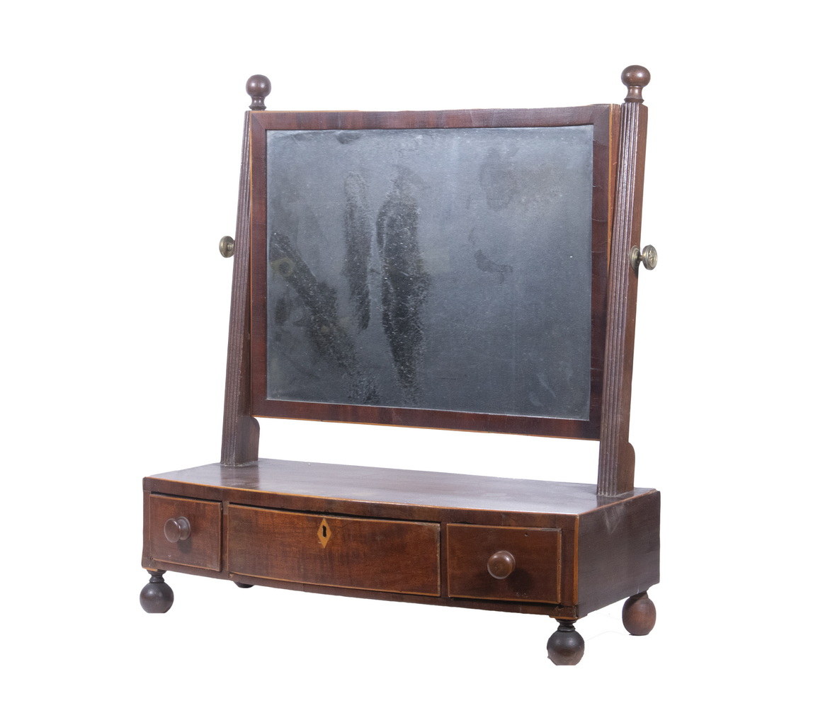 HEPPLEWHITE SHAVING MIRROR Early