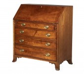 HEPPLEWHITE SLANT LID DESK Cir