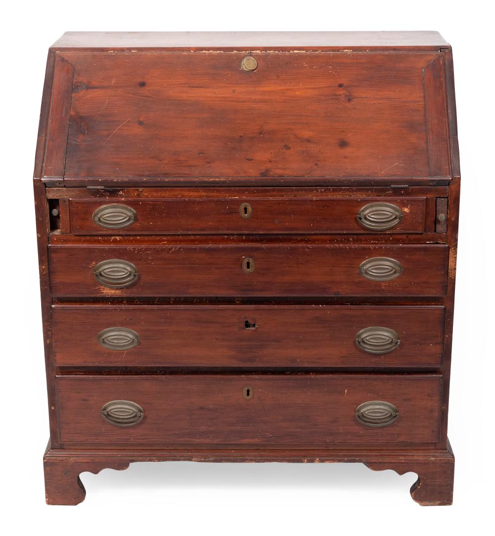 HEPPLEWHITE SLANT-LID DESK CIRCA