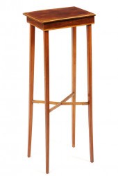 HEPPLEWHITE STAND - Pencil Leg