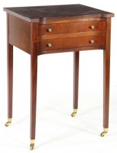 Hepplewhite Style Bedside Tabl