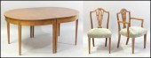 HEPPLEWHITE STYLE DINING TABLE