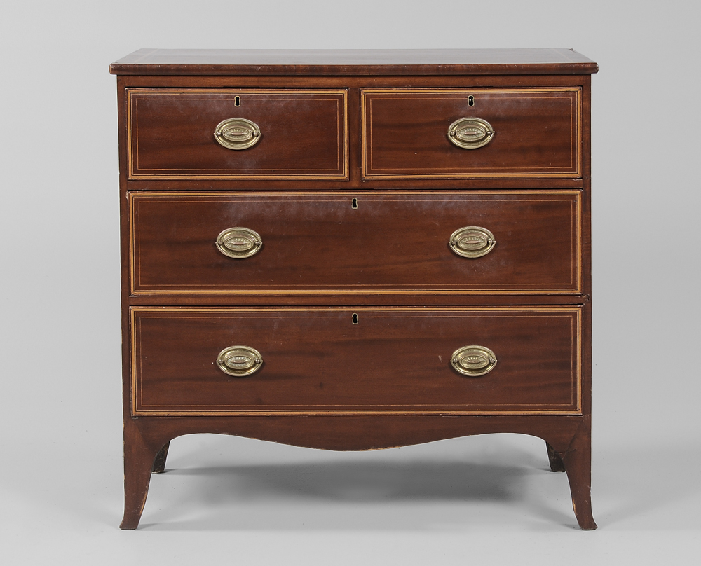 Hepplewhite Style Inlaid Mahogany