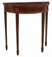 HEPPLEWHITE STYLE INLAID MAHOG