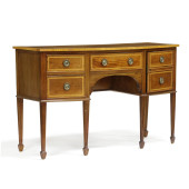 HEPPLEWHITE STYLE INLAID MAHOG