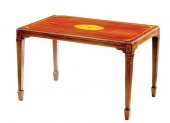 Hepplewhite style inlaid mahog