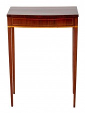HEPPLEWHITE STYLE INLAID MAHOG