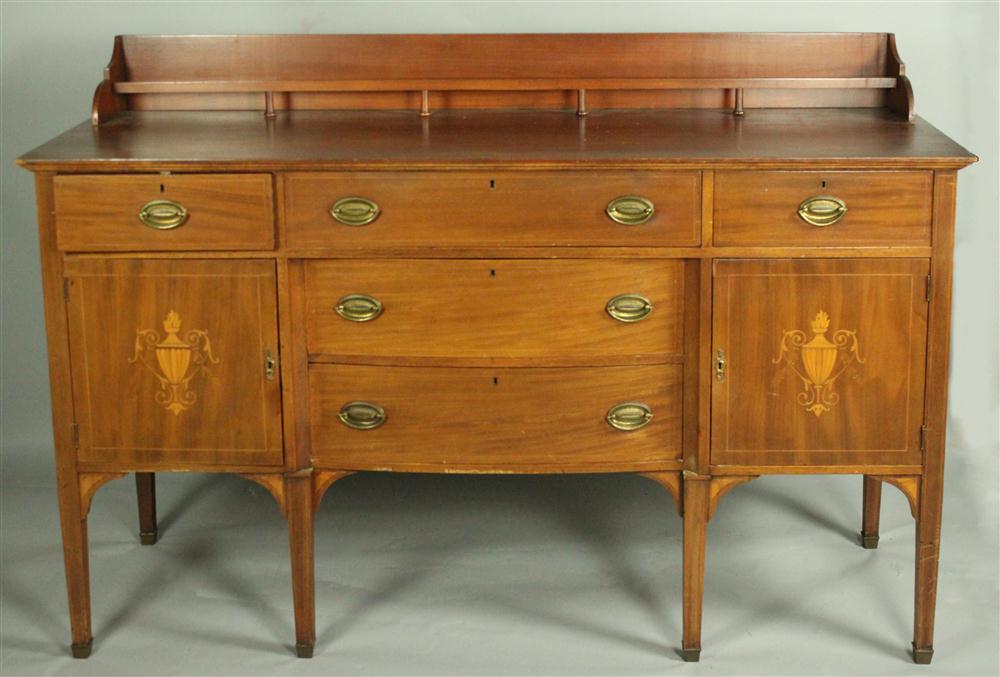 HEPPLEWHITE STYLE INLAID MAHOGANY