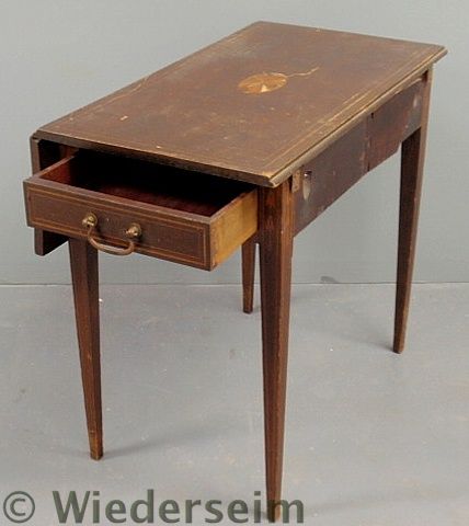 Hepplewhite style mahogany