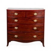 HEPPLEWHITE STYLE MAHOGANY FIV