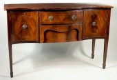 HEPPLEWHITE STYLE MAHOGANY SER