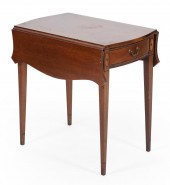 HEPPLEWHITE STYLE PEMBROKE TAB