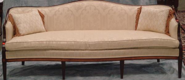 Hepplewhite style serpentine