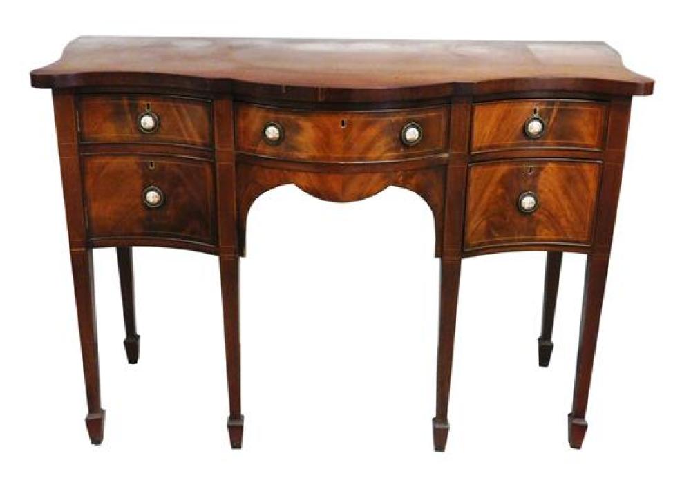 HEPPLEWHITE STYLE SIDEBOARD,
