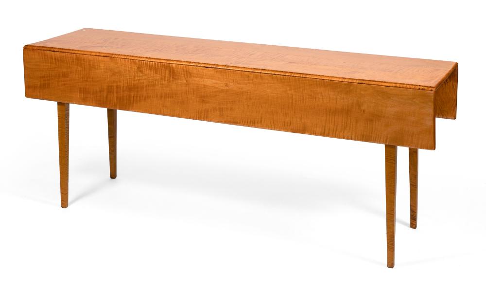 HEPPLEWHITE-STYLE TIGER MAPLE