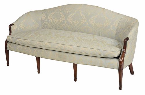 HEPPLEWHITE STYLE UPHOLSTERED