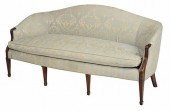 HEPPLEWHITE STYLE UPHOLSTERED