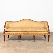 HEPPLEWHITE-STYLE UPHOLSTERED