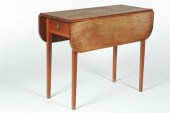 HEPPLEWHITE TABLE.  New Englan