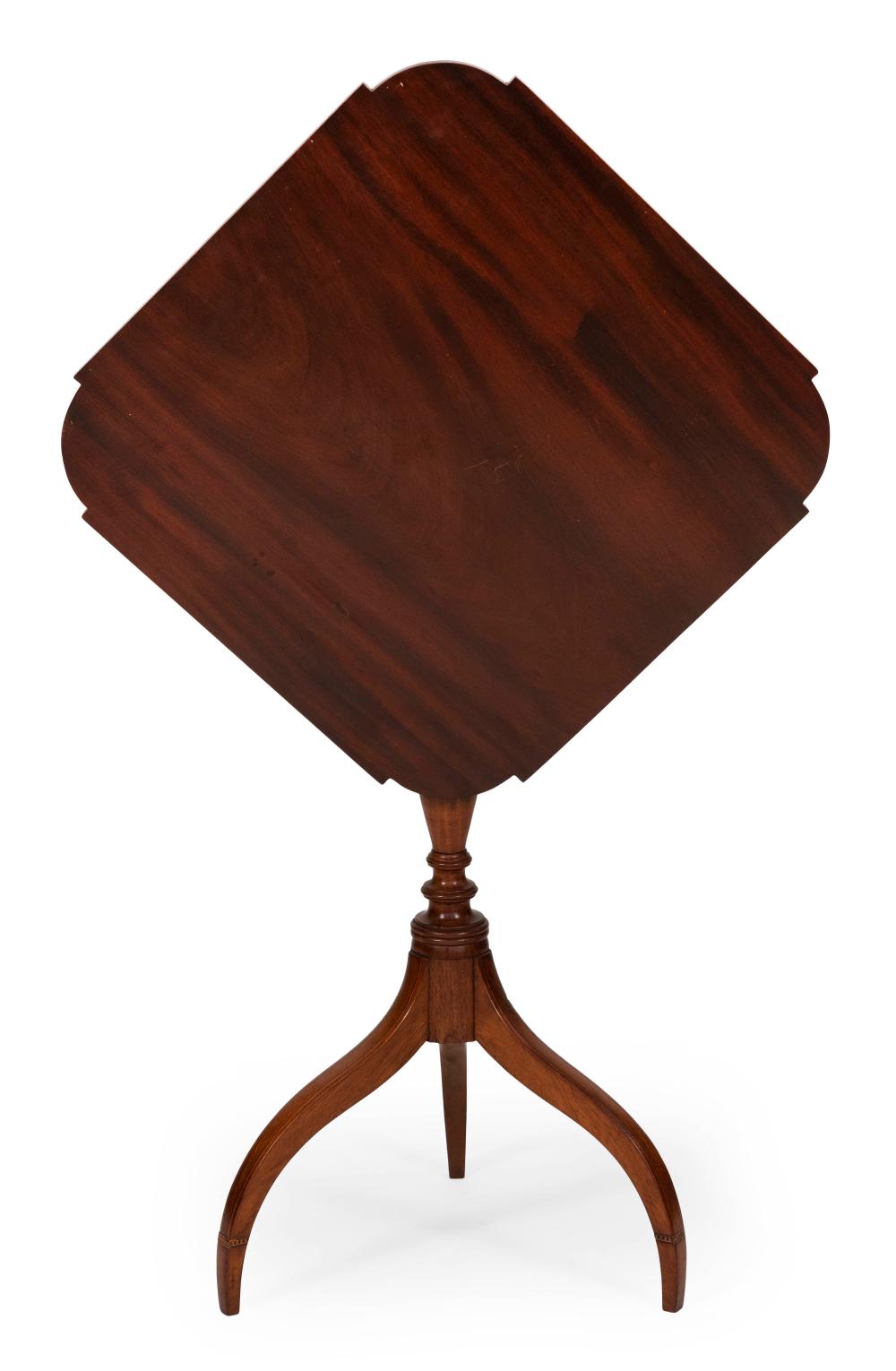 HEPPLEWHITE TILT-TOP CANDLESTAND