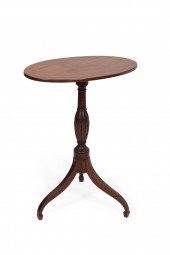 HEPPLEWHITE TILT-TOP CANDLESTA