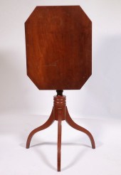 HEPPLEWHITE TOP CANDLESTAND Ma