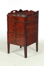 HEPPLEWHITE  WASHSTAND AND COM