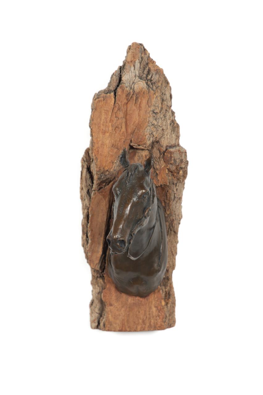 HERB MIGNERY, WESTERN HORSE'S HEAD,