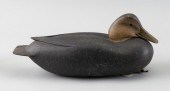 HERB MILLER BLACK DUCK DECOY N
