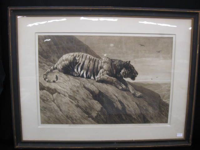 Herbert Dicksee Engraving of a