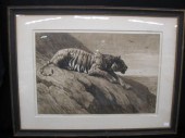 Herbert Dicksee Engraving of a
