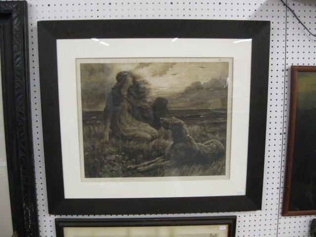 Herbert Dicksee Steel Engraving