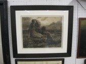 Herbert Dicksee Steel Engravin
