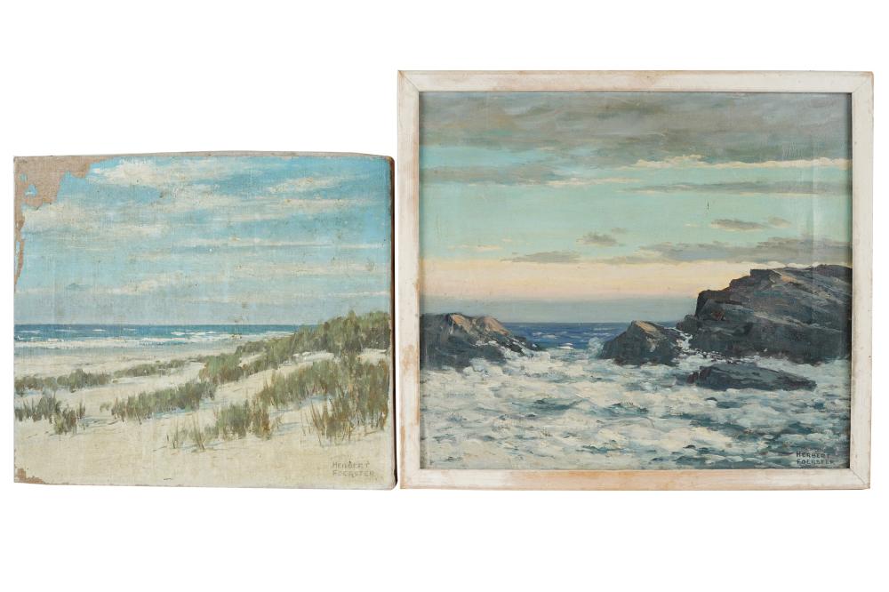 HERBERT FOERSTER (1910 - 2000): TWO