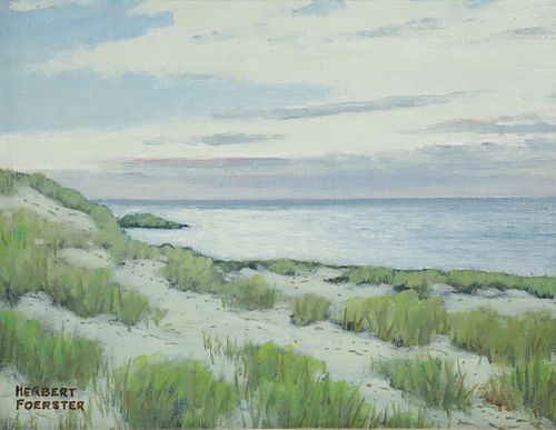 HERBERT FOERSTER OIL ON BOARD