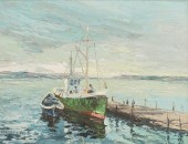 HERBERT S. WYLLIE OIL ON BOARD